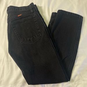 RUSTLER BY WRANGLER BLACK JEANS